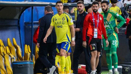Cristiano Ronaldo, ieșire nervoasă după ce a fost schimbat! Gestul făcut de starul lui Al-Nassr. VIDEO