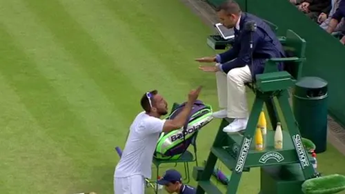 VIDEO | Ce se întâmplă atunci când un sârb e furat în ultimul game din meci. Scene incredibile la Wimbledon: 