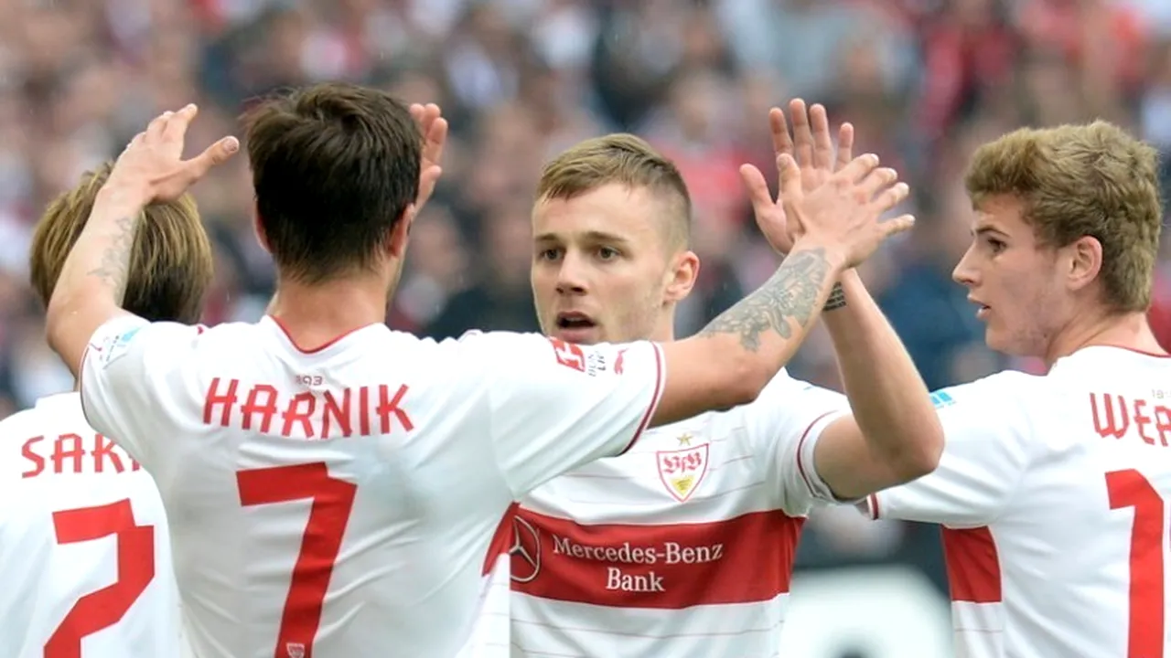 Maxim, jucător esențial pentru Stuttgart: românul a marcat un gol și a dat o pasă decisivă în victoria cu Eintracht Frankfurt