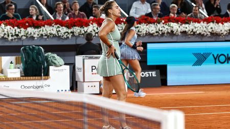 Șoc la Madrid Open. Campioana en-titre, eliminată după o partidă dramatică în care a avut șase mingi de meci