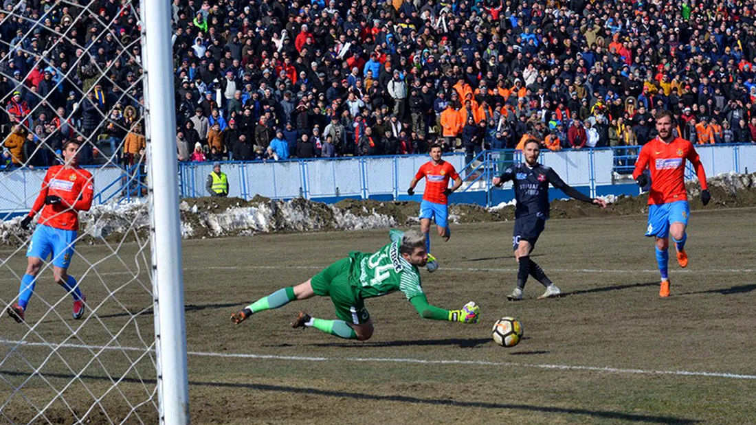Rusu și râșii!** Hermannstadt - FCSB 3-0, un meci în care atacantul gazdelor și-a bătut joc de echipa lui Nicolae Dică