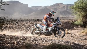 Emanuel Gyenes s-a clasat pe locul 23 în etapa a treia a Raliului Dakar 2017, la clasa moto