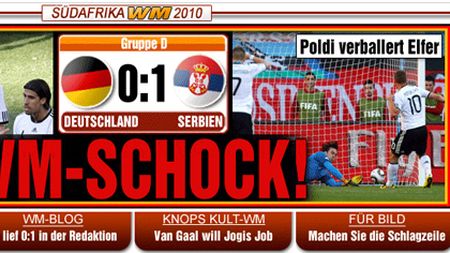 "La naiba, la naiba! Acum e din nou strâns" Ce scriu nemții după eșecul cu Serbia?