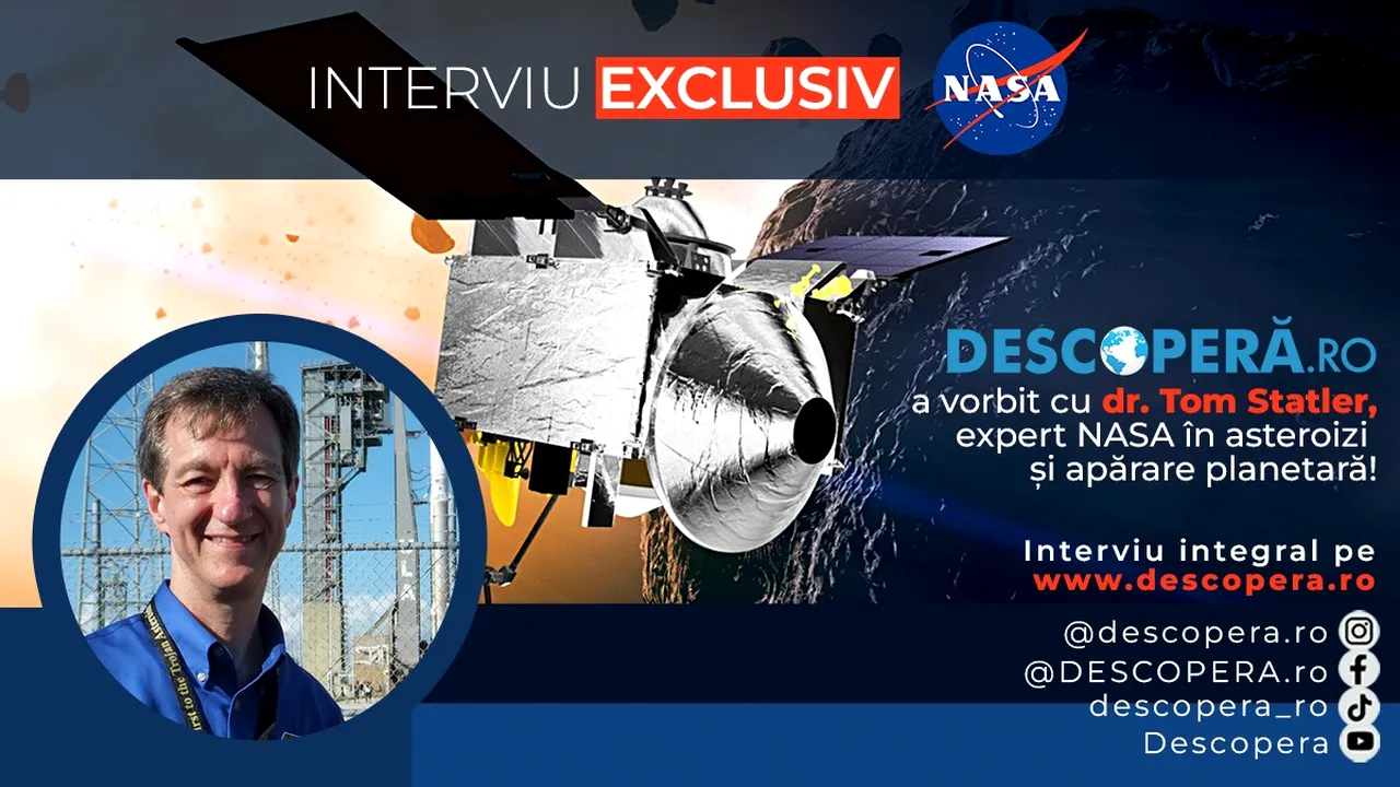 INTERVIU EXCLUSIV: DESCOPERĂ.RO a aflat de la NASA totul despre OSIRIS-REx!