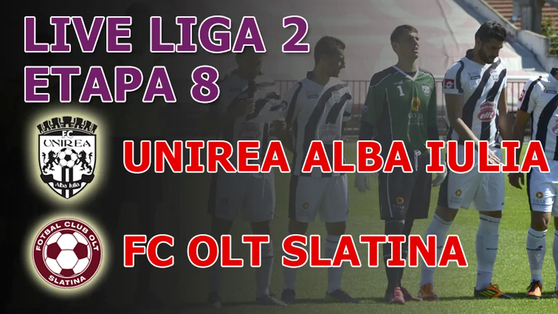 Unirea Alba Iulia - FC Olt 1-1!** Papură debutează pe banca slătinenilor cu un egal