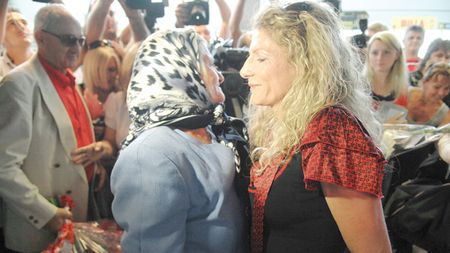 Constantina Diță a fost prima sportivă revenită acasă