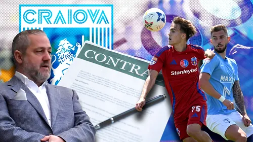 Culisele transferului bombă pregătit de Universitatea Craiova! Mihai Rotaru a pus ochii pe un mare talent: „Noi am vrea să-l păstrăm, dar familia decide!”. Suma pe care trebuie să o achite oltenii. EXCLUSIV