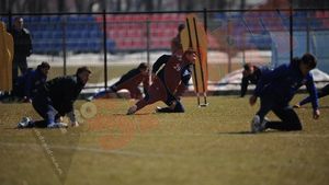 Galerie FOTO** PRIMUL antrenament al Stelei de la revenirea în Ghencea