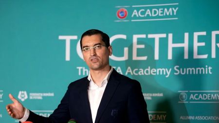 Mesaj pentru Răzvan Burleanu după ce s-a dezvăluit că ar putea deveni președintele UEFA. Un membru al „Generației de Aur” exultă: „Să dea Dumnezeu să plece, să ne lase!”
