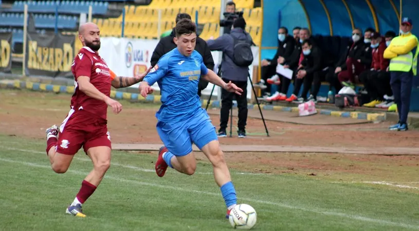 Dunărea și Rapid au remizat într-un amical disputat la Călărași. S-au dat câte două goluri pe repriză