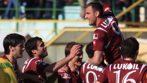 Rapid își prezintă lotul într-un amical cu AS Monaco