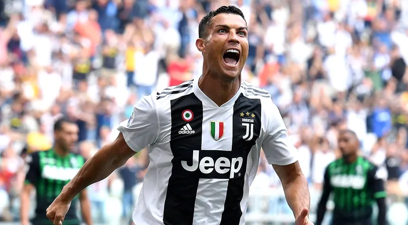 Cristiano Ronaldo a lovit din nou! Portughezul a marcat decisiv în deplasarea de la Frosinone. VIDEO 