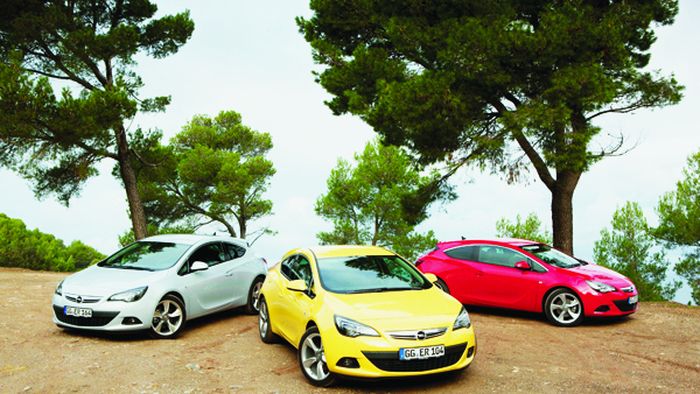 Exclusiv bărbaților:** noul Opel Astra GTC