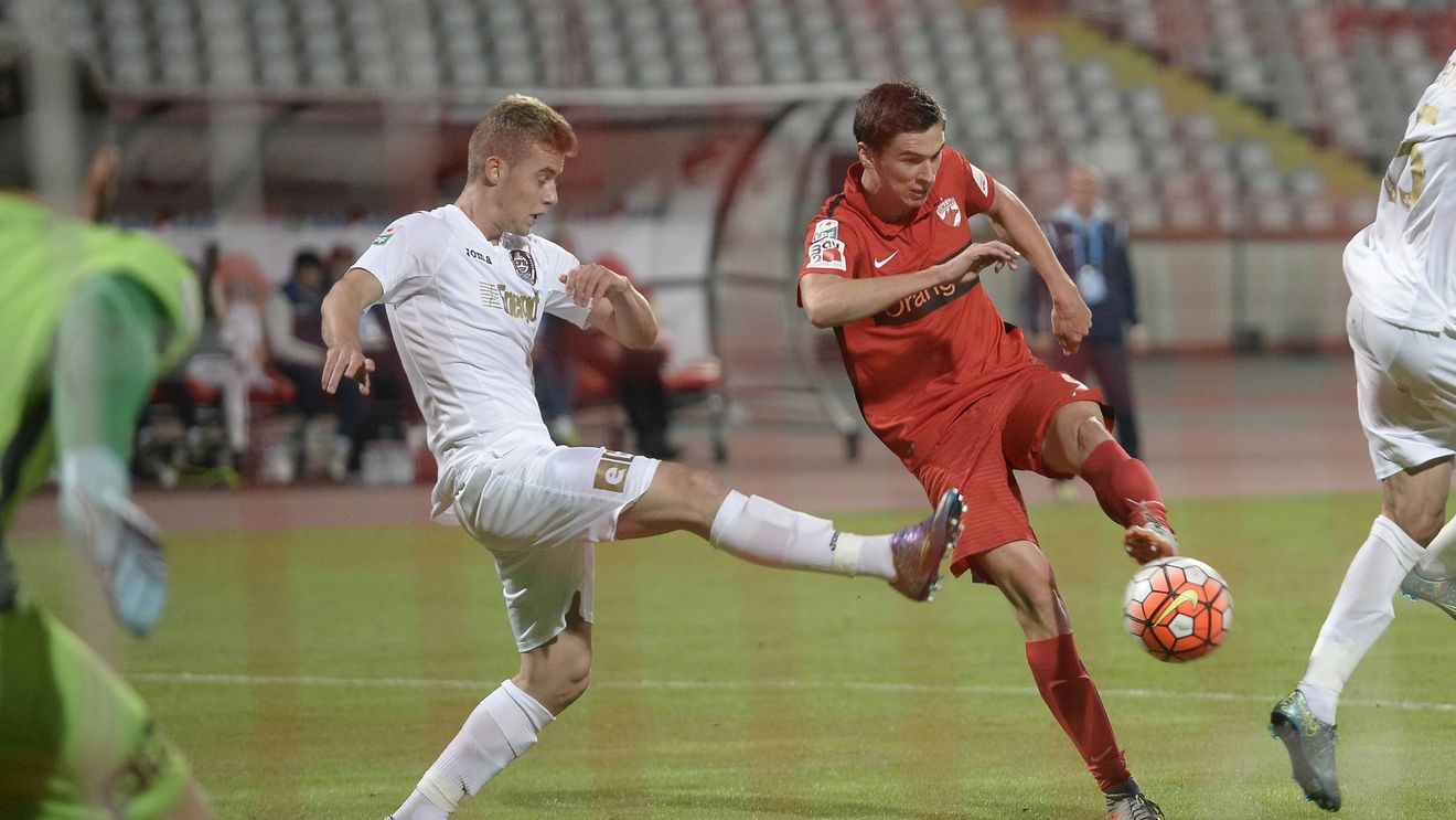 Revanșă cu iz de ofsaid. "Câinii" s-au calificat în semifinalele Cupei Ligii, după un meci cu greșeli de arbitraj. Dinamo - CFR 2-0