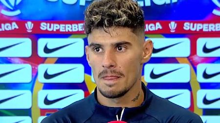 Florinel Coman s-a blocat, în direct, la TV, când a fost întrebat: „Patronul spune că nu vă antrenați suficient! Cum îi răspunzi?”. Reacție fără precedent a lui „Mbappe” de la FCSB | VIDEO