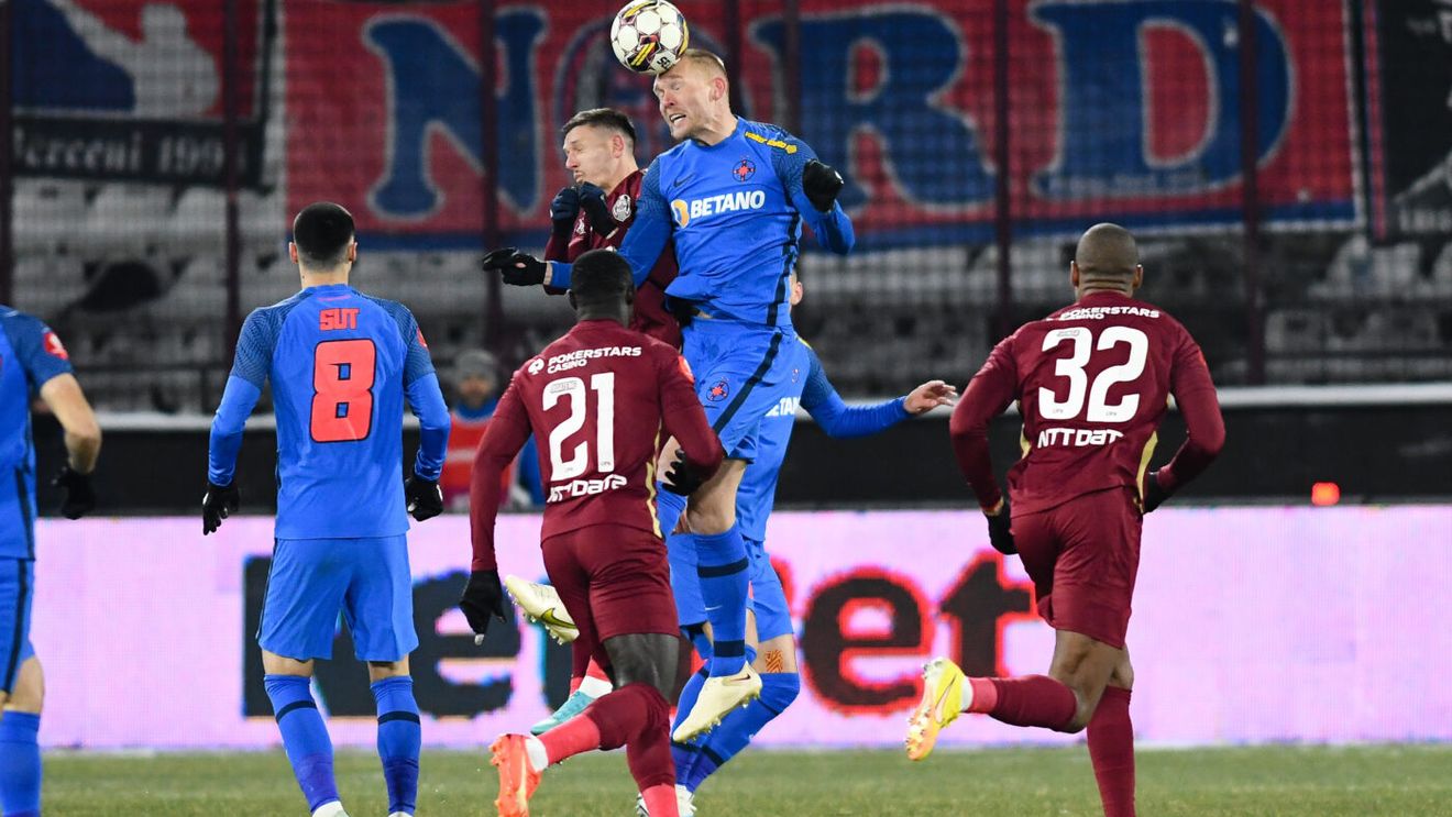 CFR Cluj - FCSB 0-1, în runda 24 a Superligii. Roș-albaștrii au dat lovitura în Gruia și s-au apropiat la 6 puncte de „feroviari”!