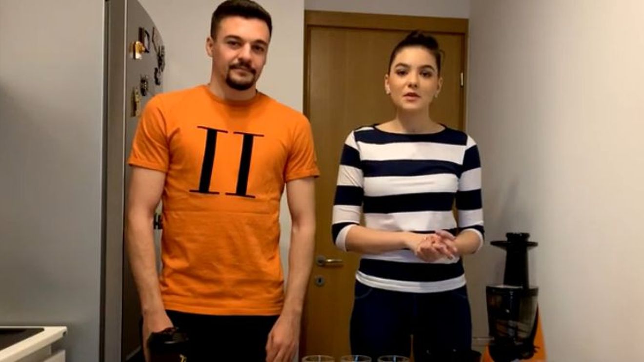 Ce norocos! Cum are grijă iubita lui Adrian Petre de fotbalistul FCSB-ului înainte de antrenamente și meciuri | VIDEO