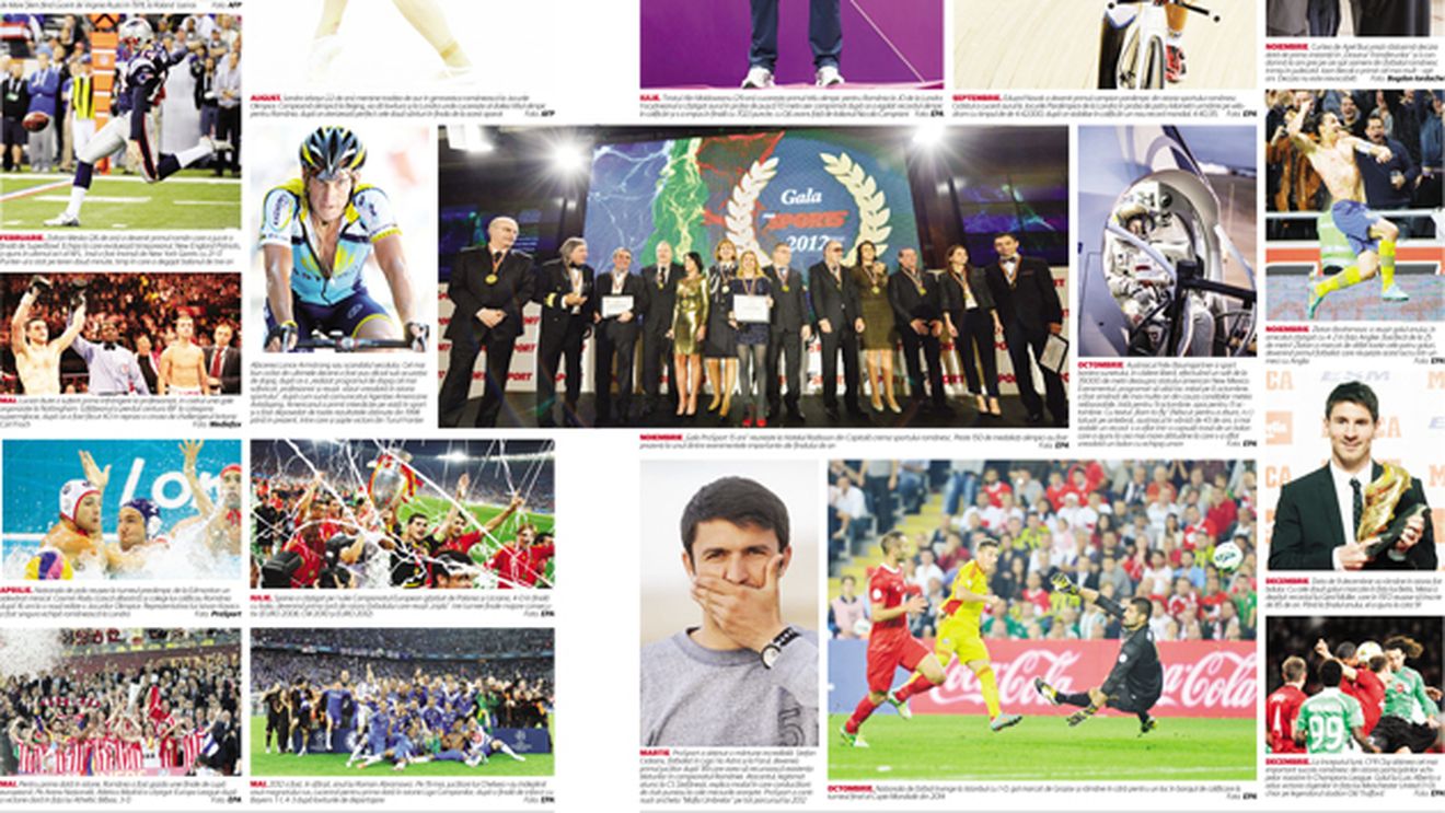 20 de evenimente sportive pentru 12 luni!** FOTO. Momentele anului 2012 și "harta" lui 2013 în sport
