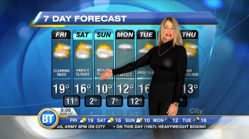 VIDEO | Vremea meteo prezentată de…Nadia Comăneci! Zeița de la Montreal a făcut spectacol la un post de televiziune din Canada
