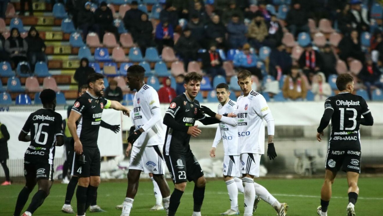 FC Hermannstadt - FC Botoșani 3-1, în etapa 29 din Superliga. Botoșani, eliminată din lupta pentru play-off