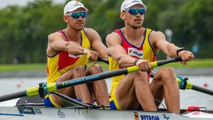 România face show la Campionatele Mondiale de Canotaj din Shanghai: argint pentru Florin Lehaci și Florin Arteni, la dublu rame masculin!
