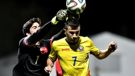 Naționala sub 18 ani a României a remizat în primul amical cu Turcia.** Dima de la Metalul a fost căpitan, iar un singur jucător convocat din Liga 2 și 3 nu a fost folosit