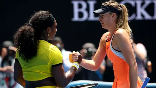 Maria Șarapova a impresionat-o pe Serena Williams. Ce a declarat după ce a aflat că rusoaica a fost depistată pozitiv