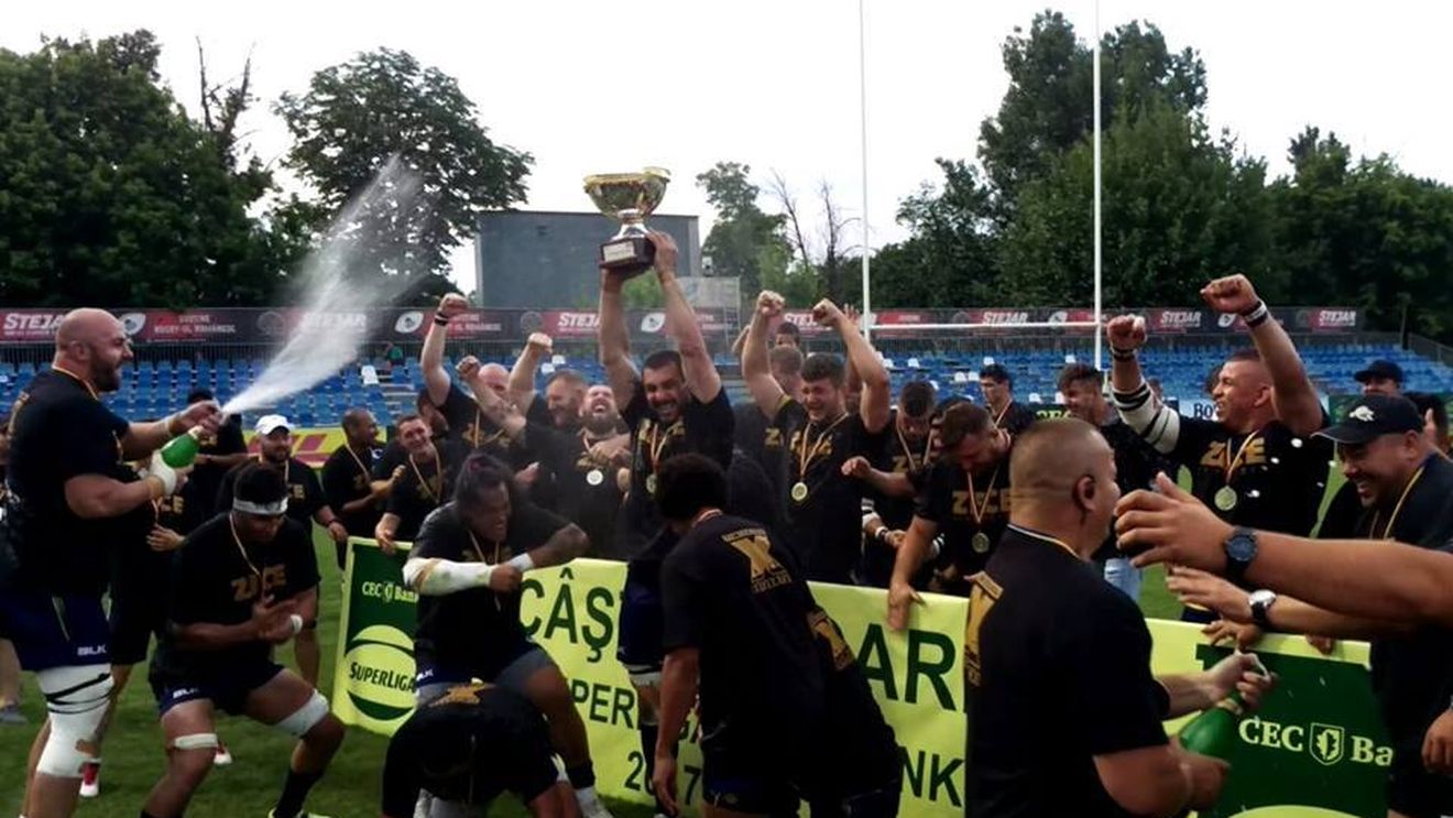 Timișoara Saracens, al treilea titlu național consecutiv la rugby, al cincilea din istorie. "Sarazinii" s-au impus cu 21-15 în finala cu CSM Știința Baia Mare
