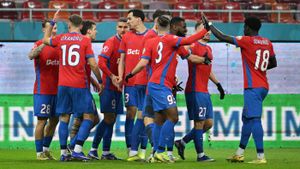 FCSB - Metaloglobus 4-1, în etapa 28 din Superliga. Campioana ajunge pe locul 7, fiind la 3 puncte de play-off