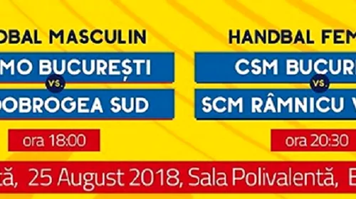 Start în noul sezon al handbalului românesc! Ce schimbări au apărut la cele patru echipe care se luptă pentru a câștiga Supercupa României