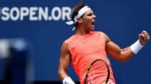 Rafael Nadal a avut nevoie de peste trei ore de joc pentru a trece și de Basilashvili, în optimi. Deținătorul trofeului completează un prim sfert de finală de foc la US Open