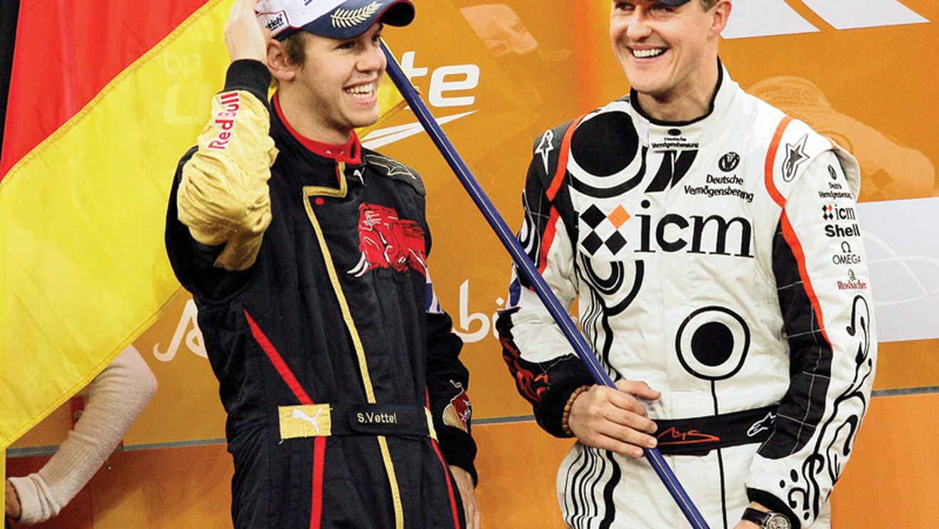 Schumacher îl laudă pe Vettel