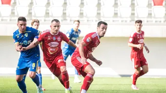 Sepsi OSK și Petrolul, amical spectaculos cu patru goluri. Denis Haruț și Lucian Dumitriu au revenit pe gazon