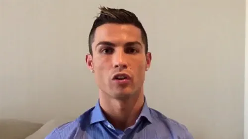 VIDEO | Gest extraordinar făcut de Cristiano Ronaldo pentru copiii din Siria