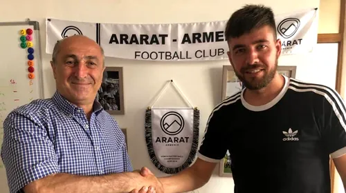 EXCLUSIV | A plecat din Liga 1 la campioana Armeniei: „Echipa va juca în preliminariile Ligii Campionilor”