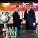 Președintele FRF Răzvan Burleanu a prezentat noul sponsor al Cupei României! Darius Olaru, Alex Mitriță sau Cristian Săpunaru vor apărea pe eticheta băuturilor isotonice OSHEE