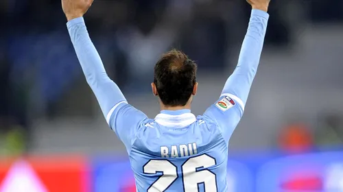 Radu Ștefan, integralist în Hellas Verona – Lazio 1-1