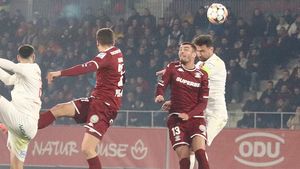 FC Hermannstadt - Rapid București 1-0, în etapa 30 din Superliga. Gazdele au dat lovitura în minutul 5 al prelungirilor