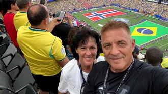 Patronul-jucător de la Sănătatea Cluj, în tribună la eliminarea Braziliei de la Mondial. Vedetele Norvegiei au auzit de ”Virușii Verzi”: ”S-au pregătit la noi”