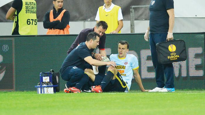 Probleme pentru Chiricheș! Fundașul nu s-a antrenat astăzi și ar putea lipsi de la derby-ul cu Rapid