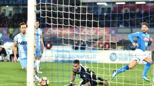 Veștile bune vin de la Roma. Lazio, zdrobită de Napoli în ultimul meci înainte de FCSB! Echipa lui Inzaghi se „scufundă” în Serie A