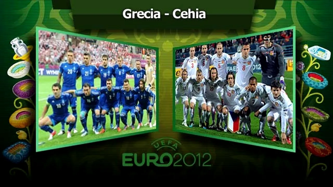 Trei minute salvează o gafă!** Grecia - Cehia 1-2