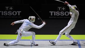 Echipa de sabie a României, locul patru la etapa de Cupă Mondială de la Tbilisi