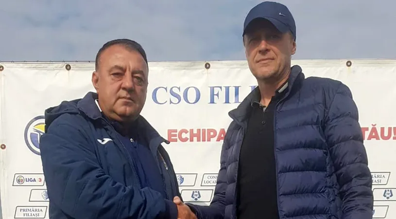 Victor Naicu, fostul ajutor al lui Adrian Mutu la FC Voluntari, este noul antrenor al performerei Cupei României, ACSO Filiaşi. Doljenii au fost conduși doar un meci de vicepreședintele-antrenor