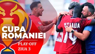 Final de Play-off în Cupa României. Steaua pierde după prelungiri contra FK Csikszereda, CSC Șelimbăr a fost pradă simplă pentru FC Botoșani. Vezi toate calificatele în grupe