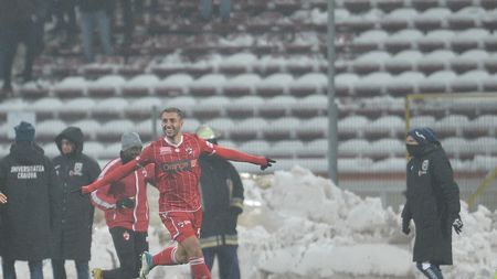 Probleme la Dinamo! Omul momentului s-a accidentat și lipsește cu Astra