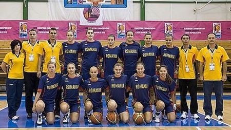 Naționala feminină de tineret, locul 4 la CE de baschet din Cehia