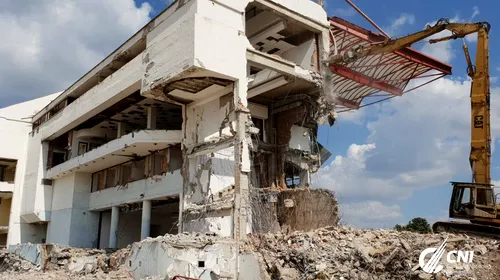 „Templul” a căzut, bucată cu bucată! FOTO | Ce a mai rămas din Stadionul Steaua