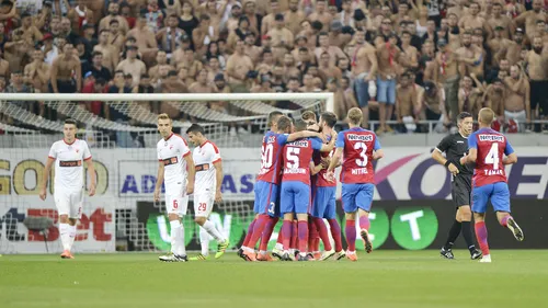 Puțini la stadion, mulți pe internet! Capitolul la care Steaua o bate net pe Dinamo