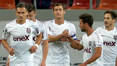 CFR Cluj cu Astra, primul maxim de puncte luat din acest sezon